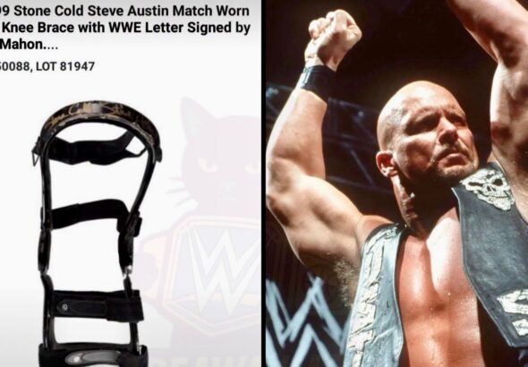 Stone Cold Steve Austin Knee Brace Sells For $225,700