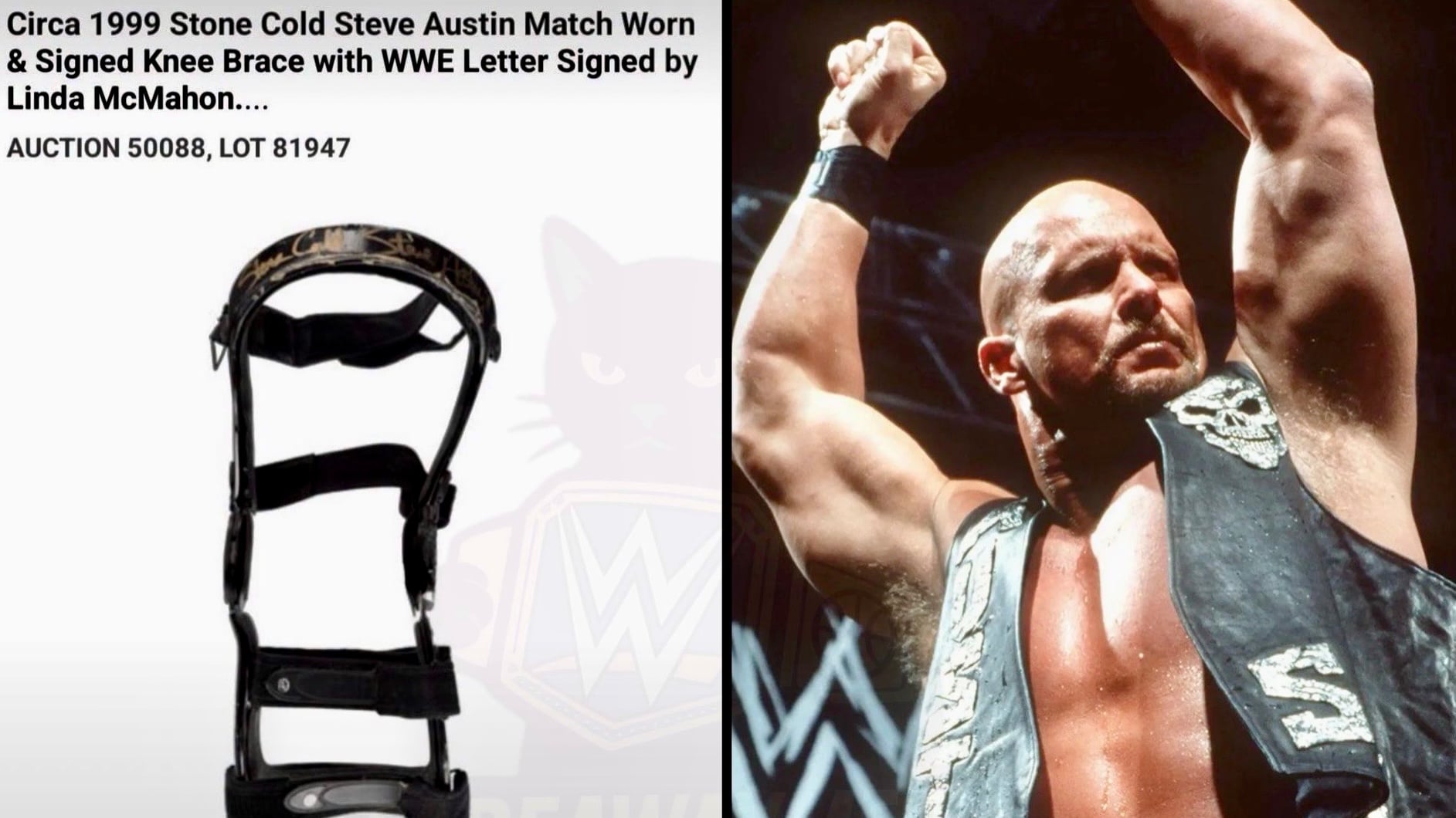 Stone Cold Steve Austin Knee Brace Sells For $225,700