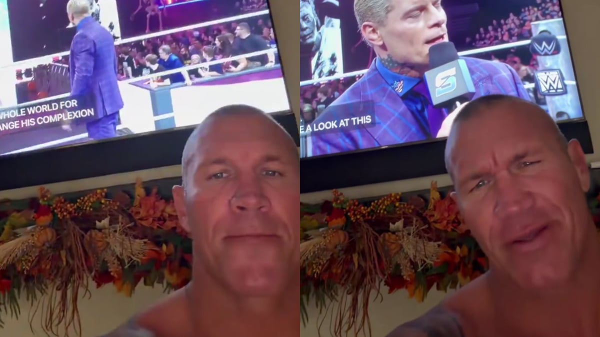 Randy Orton Reacts To Cody Rhodes’ Promo Live From Home
